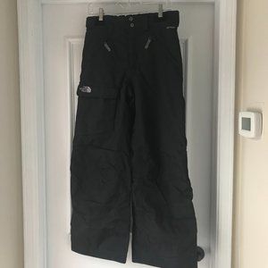 North Face Men's HyVent Black Ski Pants Size Small with free Smith Goggles